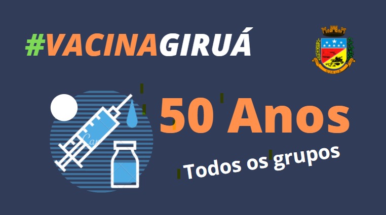 Saúde amplia vacinação para pessoas de 50 anos